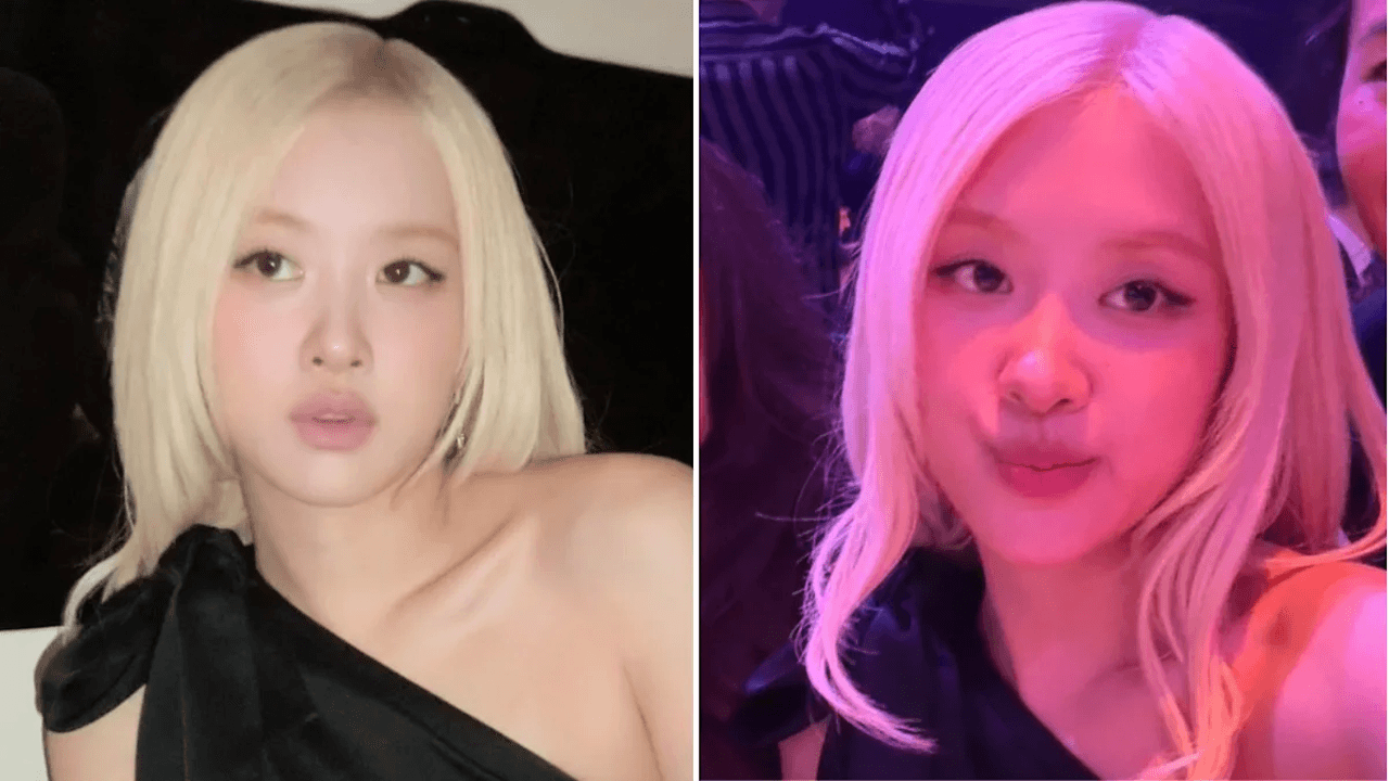 Rosé Shows Off Two Chic Saint Laurent Styles From Her Winning Night at BRIT Awards