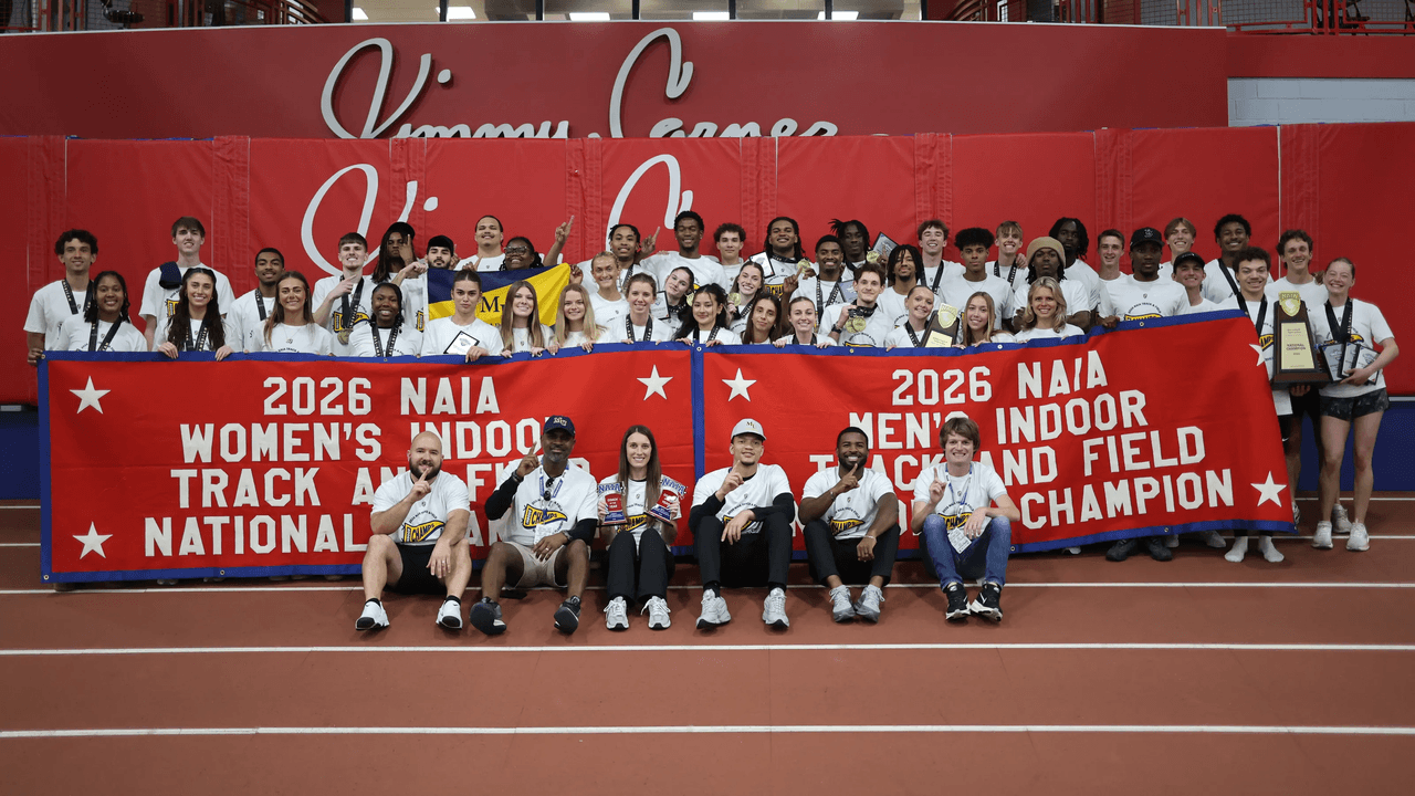 Katie Wise-Butler leads Marian men's, women's track teams to national titles