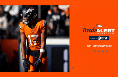 Broncos agree to terms on trade with Saints to acquire fourth-, seventh-round picks in exchange for WR Devaughn Vele - Denver Broncos