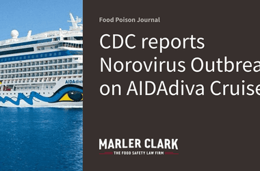 CDC reports Norovirus Outbreak on AIDAdiva Cruise