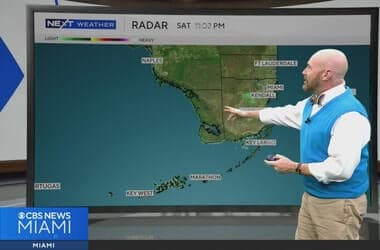 Clear skies to end Saturday in South Florida, but prepare for near-record heat for Sunday