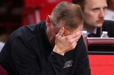 West Virginia's Road Win Pushes Bobby Hurley to Admit His Voice is Not Working