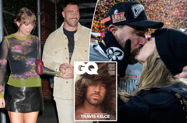 Travis Kelce reveals intimate details of Taylor Swift romance — and how it ‘took the f–k off’ - New York Post