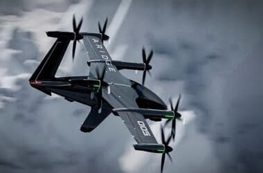 Joby-esque air taxi rises from the ashes of an airshow crash