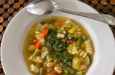 Garlic, basil and Parmesan add jolt to French soup