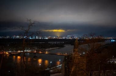 Russian missile attack kills at least four in Kiev