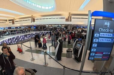 Ground stop issued for flights departing to Bush Airport