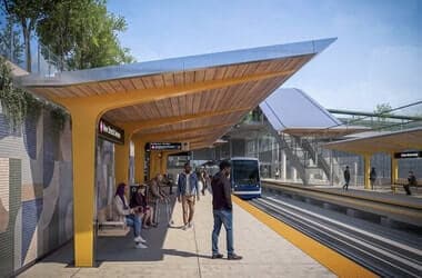 New renderings of the MTA’s Interborough Express—which will finally link Brooklyn to Queens—have officially dropped