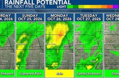 Warm Friday gives way to weekend rain and cooler temperatures